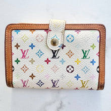 Load image into Gallery viewer, Louis Vuitton Takashi Murakami Multicolor Blanc French Wallet