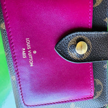 Load image into Gallery viewer, Louis Vuitton Monogram Juliette Wallet Fuchsia
