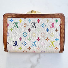 Load image into Gallery viewer, Louis Vuitton Takashi Murakami Multicolor Blanc French Wallet