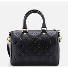 Load image into Gallery viewer, Louis Vuitton Lambskin Embossed Monogram Speedy 22 Bandouliere