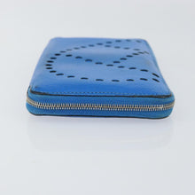 Load image into Gallery viewer, Hermes Evelyne Long Wallet Bleu Hydra