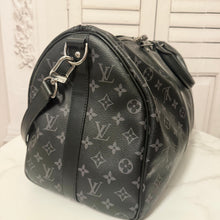 Load image into Gallery viewer, Louis Vuitton Monogram Eclipse Keepall Bandouliere 45
