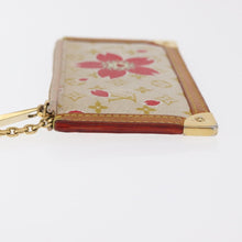 Load image into Gallery viewer, Louis Vuitton Takashi Murakami Cherry Blossom Monogram Key Pouch