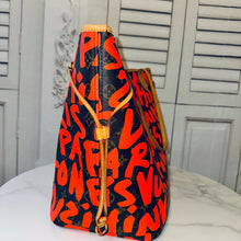 Load image into Gallery viewer, šBlack Friday SpecialšLouis Vuitton X Stephen Sprouse Orange Graffiti BUNDLE: Neverfull GM and Zippy Wallet