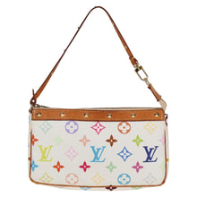 Load image into Gallery viewer, Louis Vuitton X Takashi Murakami Multicolor Blanc Pochette Accessories