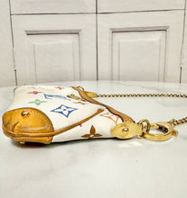 Load image into Gallery viewer, PRELOVED Louis Vuitton Takashi Murakami Monogram Multicolor Blanc Pochette Milla MM