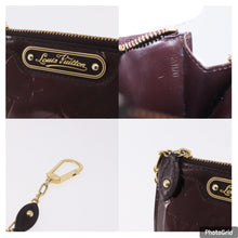 Load image into Gallery viewer, Louis Vuitton Amarante Vernis Monogram Key Pouch