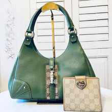 Load image into Gallery viewer, Gucci Bundle: Jackie Hobo Bag and GG Canvas Wallet