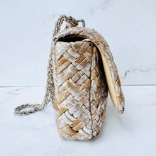 Load image into Gallery viewer, BRAND NEW Tory Burch Britten Metallic Woven Small Shoulder Bag