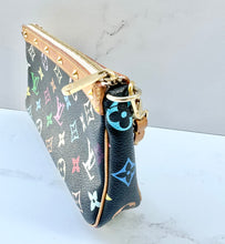 Load image into Gallery viewer, PRELOVED Louis Vuitton Pochette Accessories Multicolor Noir