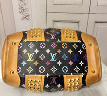 Load image into Gallery viewer, PRELOVED Louis Vuitton Takashi Murakami Monogram Multicolor Noir Courtney MM