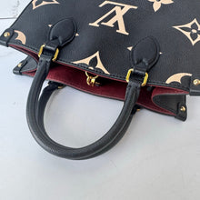 Load image into Gallery viewer, Louis Vuitton Empreinte Monogram Giant Onthego PM Bicolor