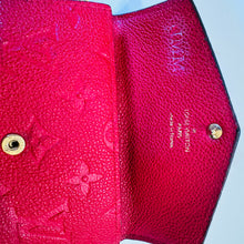 Load image into Gallery viewer, Louis Vuitton Empreinte Leather Red Key Pouch