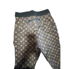 Load image into Gallery viewer, Louis Vuitton Monogram Shiny Leggings Size 36 (Small)