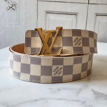 Load image into Gallery viewer, Louis Vuitton Damier Azur Size 95 / 38 Belt