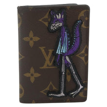 Load image into Gallery viewer, Louis Vuitton Monogram Embroidered Cartoon LV Friends Pocket Organizer
