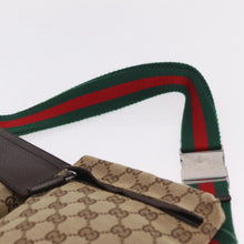 Load image into Gallery viewer, GUCCI Monogram Double Pocket Belt Bag