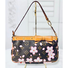 Load image into Gallery viewer, Louis Vuitton X Takashi Murakami Monogram Cherry Blossom Pochette