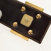 Load image into Gallery viewer, Fendi Vinyl Zucchino Croissant Hobo