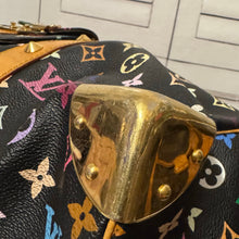 Load image into Gallery viewer, Louis Vuitton X Takashi Murakami Multicolor Noir Keepall 45 Black