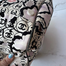 Load image into Gallery viewer, CHANEL CC Canvas Camellia Printed Tote