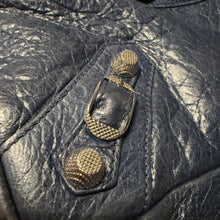 Load image into Gallery viewer, Balenciaga Town Navy Giant Silver Hardware