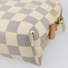 Load image into Gallery viewer, Louis Vuitton Damier Azur Cosmetic Pouch GM