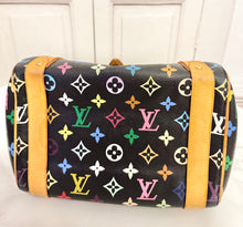 Load image into Gallery viewer, PRELOVED Louis Vuitton Takashi Murakami Multicolor Monogram Noir Priscilla