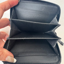 Load image into Gallery viewer, CHRISTIAN DIOR Compact Zip Toile De Jouy Wallet