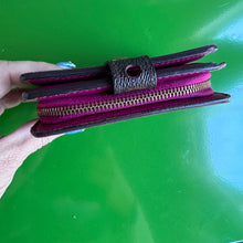 Load image into Gallery viewer, Louis Vuitton Monogram Perforated Compact Zipped Wallet Fuchsia