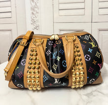 Load image into Gallery viewer, PRELOVED Louis Vuitton Takashi Murakami Monogram Multicolor Noir Courtney MM