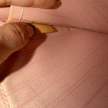 Load image into Gallery viewer, Louis Vuitton Damier Azur / Rose Ballerine Neverfull MM Pouch