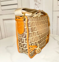 Load image into Gallery viewer, FENDI Zucchino Canvas Crossbody Bag