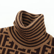 Load image into Gallery viewer, Fendi FF Zucca Print Merino Wool Sweater Small / Medium