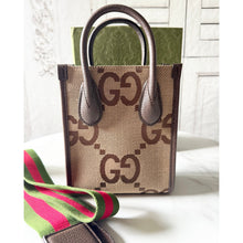Load image into Gallery viewer, BRAND NEW Gucci Jumbo GG Mini Vertical Tote