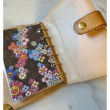 Load image into Gallery viewer, Louis Vuitton Takashi Murakami Monogram Multicolor Noir Small Ring Agenda