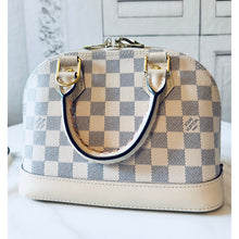 Load image into Gallery viewer, Louis Vuitton Damier Azur Braided Alma BB