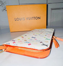 Load image into Gallery viewer, PRELOVED Louis Vuitton Takashi Murakami Monogram Multicolor Blanc Insolite Wallet