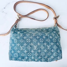 Load image into Gallery viewer, Louis Vuitton Denim Baggy PM Blue