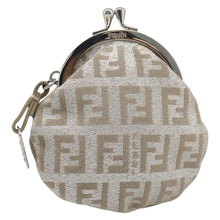 Load image into Gallery viewer, Fendi Shimmery Zucchino Kisslock Coin Purse
