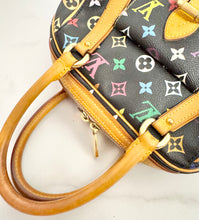 Load image into Gallery viewer, PRELOVED Louis Vuitton Takashi Murakami Multicolor Monogram Noir Priscilla