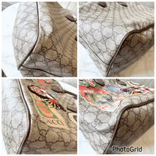 Load image into Gallery viewer, Gucci Supreme GG Canvas Courrier Soft Tote
