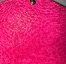 Load image into Gallery viewer, PRELOVED Louis Vuitton Takashi Murakami Monogram Multicolor Noir Sarah Wallet