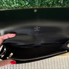 Load image into Gallery viewer, Louis Vuitton Black Epi Sevigne Clutch