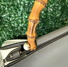 Load image into Gallery viewer, Gucci Nappa Bamboo Web Mini Nymphaea Top Handle Bag