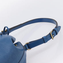 Load image into Gallery viewer, Louis Vuitton Blue Epi Petit Noe