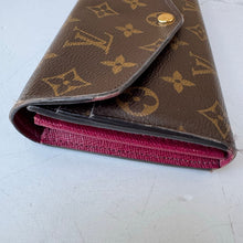Load image into Gallery viewer, Louis Vuitton Monogram Sarah Wallet NM Fuchsia