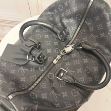 Load image into Gallery viewer, Louis Vuitton Monogram Eclipse Keepall Bandouliere 45