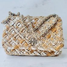 Load image into Gallery viewer, BRAND NEW Tory Burch Britten Metallic Woven Small Shoulder Bag