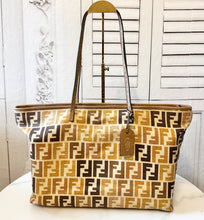 Load image into Gallery viewer, PRELOVED FENDI Zucca Selleria Tote